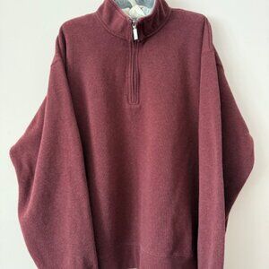 Orvis Men's Quarter-Zip Sweater Sz. XL